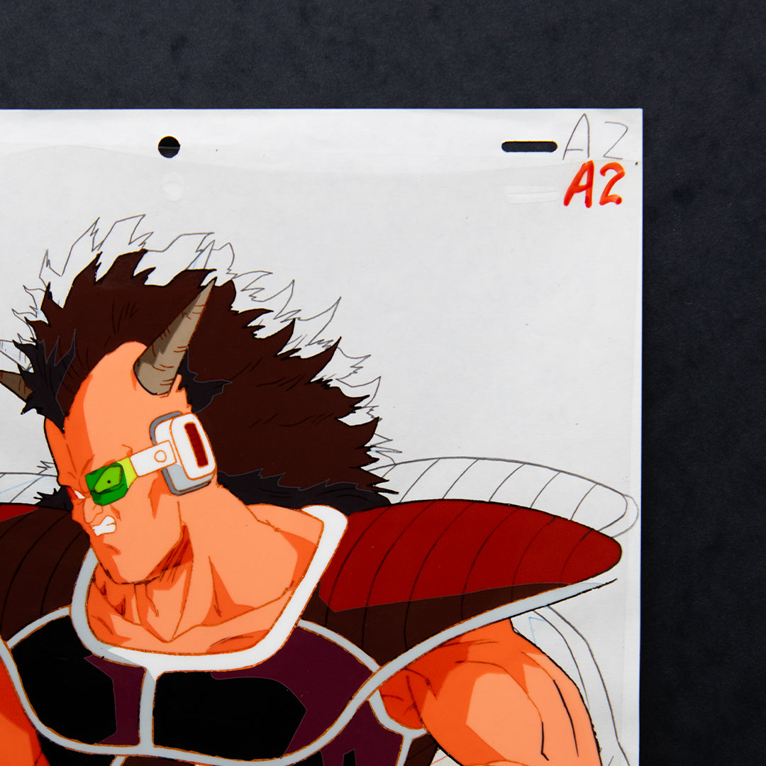 Dragon Ball Z - Cranbo (Team Dodoria ) Akira Toriyama - Original Hand Painted Production cel + Douga stuck