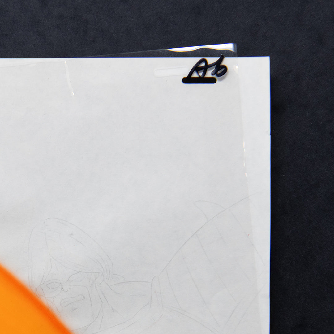 Dragon Ball Z: The Tree of Might – Amond – original animation production artwork – detail 5