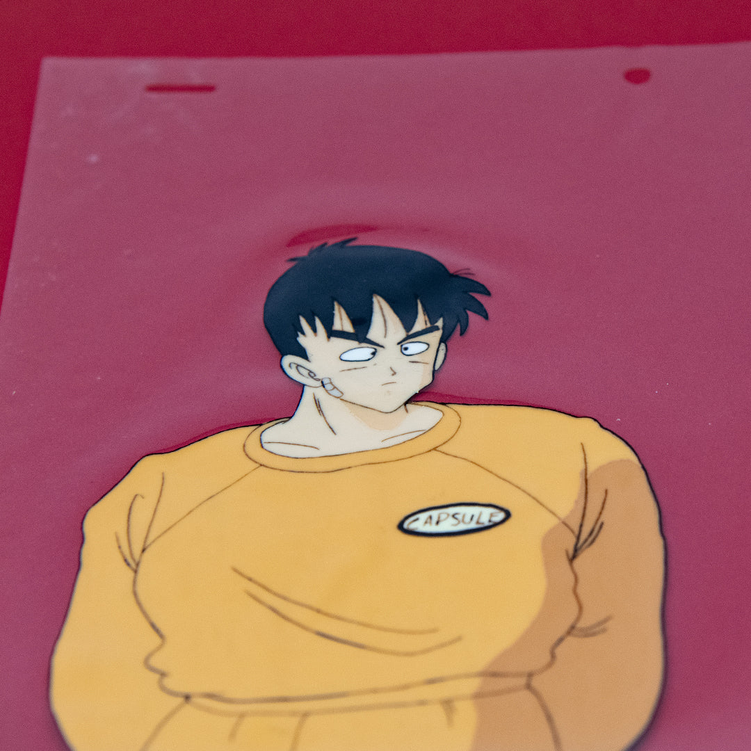 Dragon Ball Z – Yamcha – original animation production artwork – detail 4