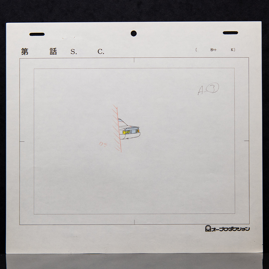 Devilman OVA – Original Production Douga Set (18 Drawings) – original animation production artwork – detail 21