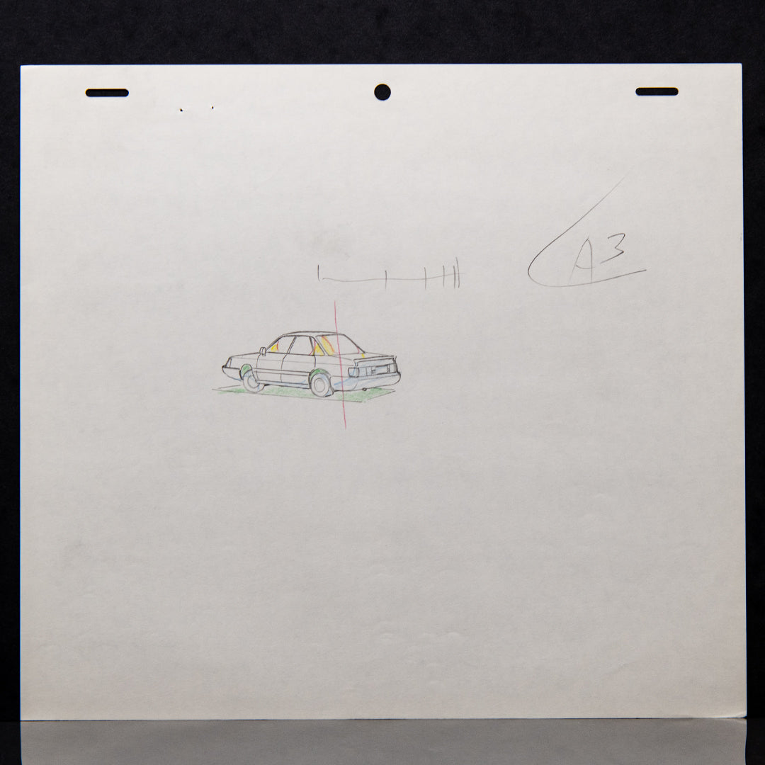 Devilman OVA – Original Production Douga Set (18 Drawings) – original animation production artwork – detail 23
