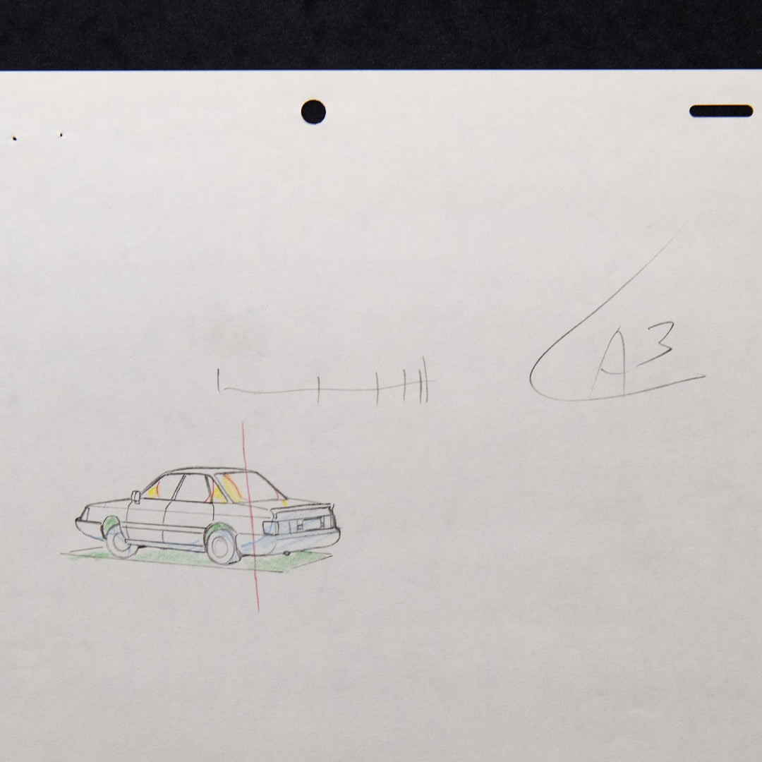 Devilman OVA – Original Production Douga Set (18 Drawings) – original animation production artwork – detail 24