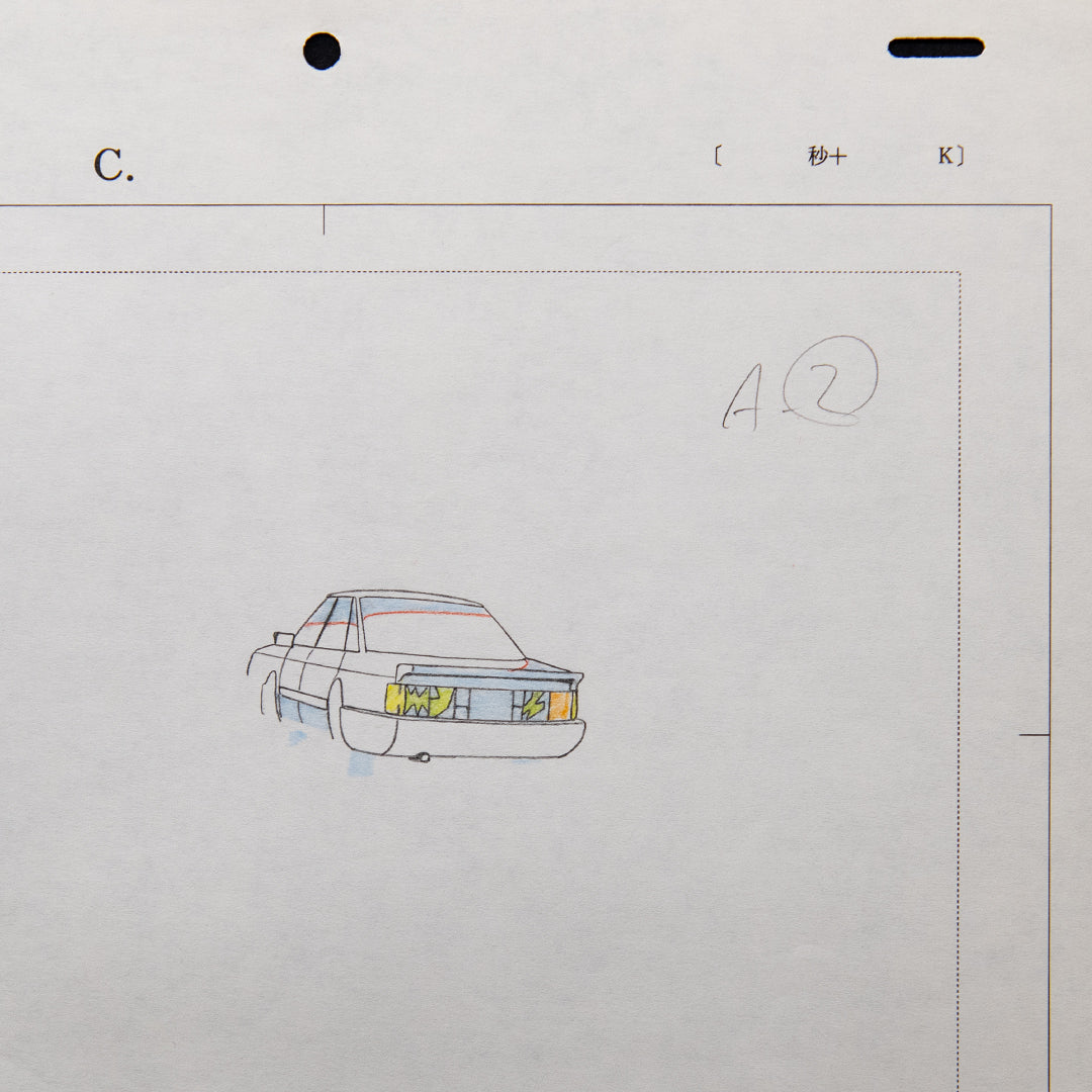 Devilman OVA – Original Production Douga Set (18 Drawings) – original animation production artwork – detail 26