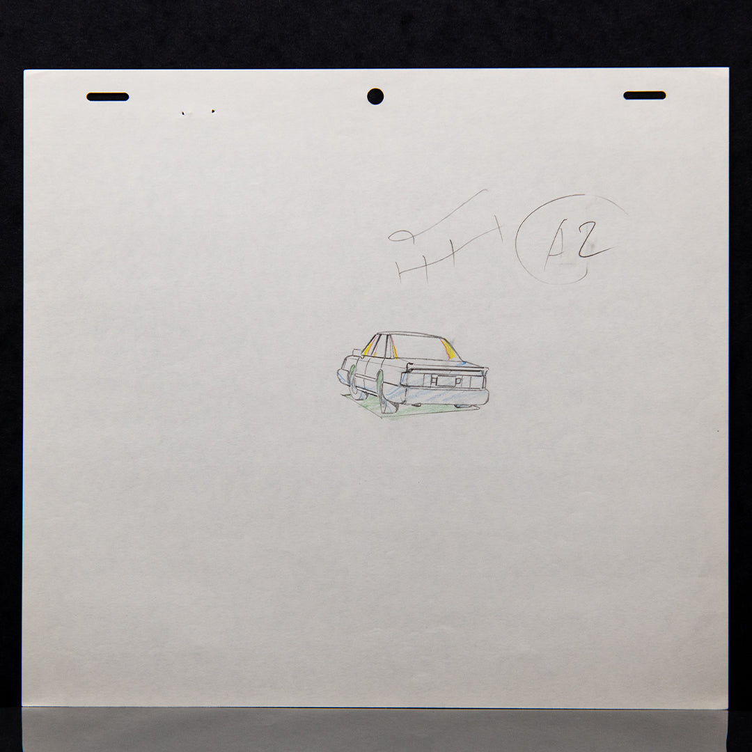 Devilman OVA – Original Production Douga Set (18 Drawings) – original animation production artwork – detail 27