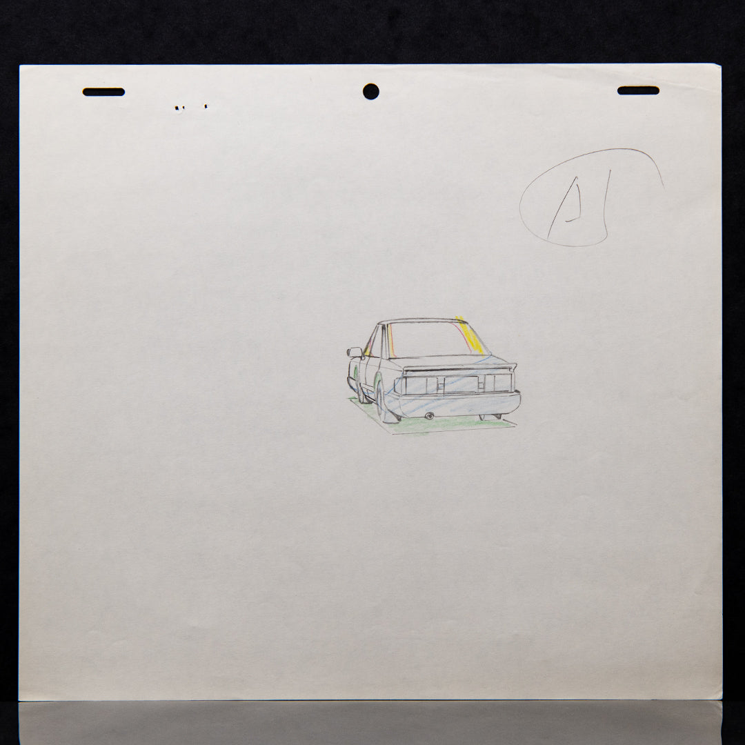 Devilman OVA – Original Production Douga Set (18 Drawings) – original animation production artwork – detail 29
