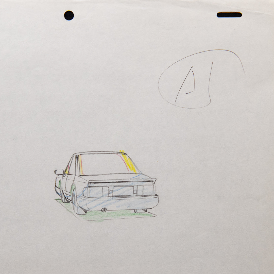 Devilman OVA – Original Production Douga Set (18 Drawings) – original animation production artwork – detail 30