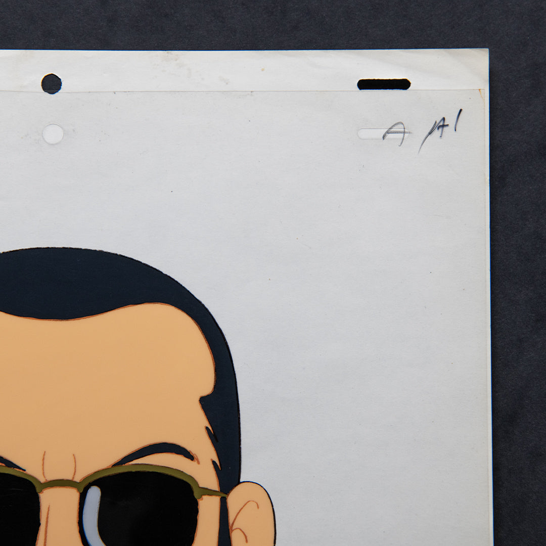 Dr. Slump – Joe Dunn – original animation production artwork – detail 3