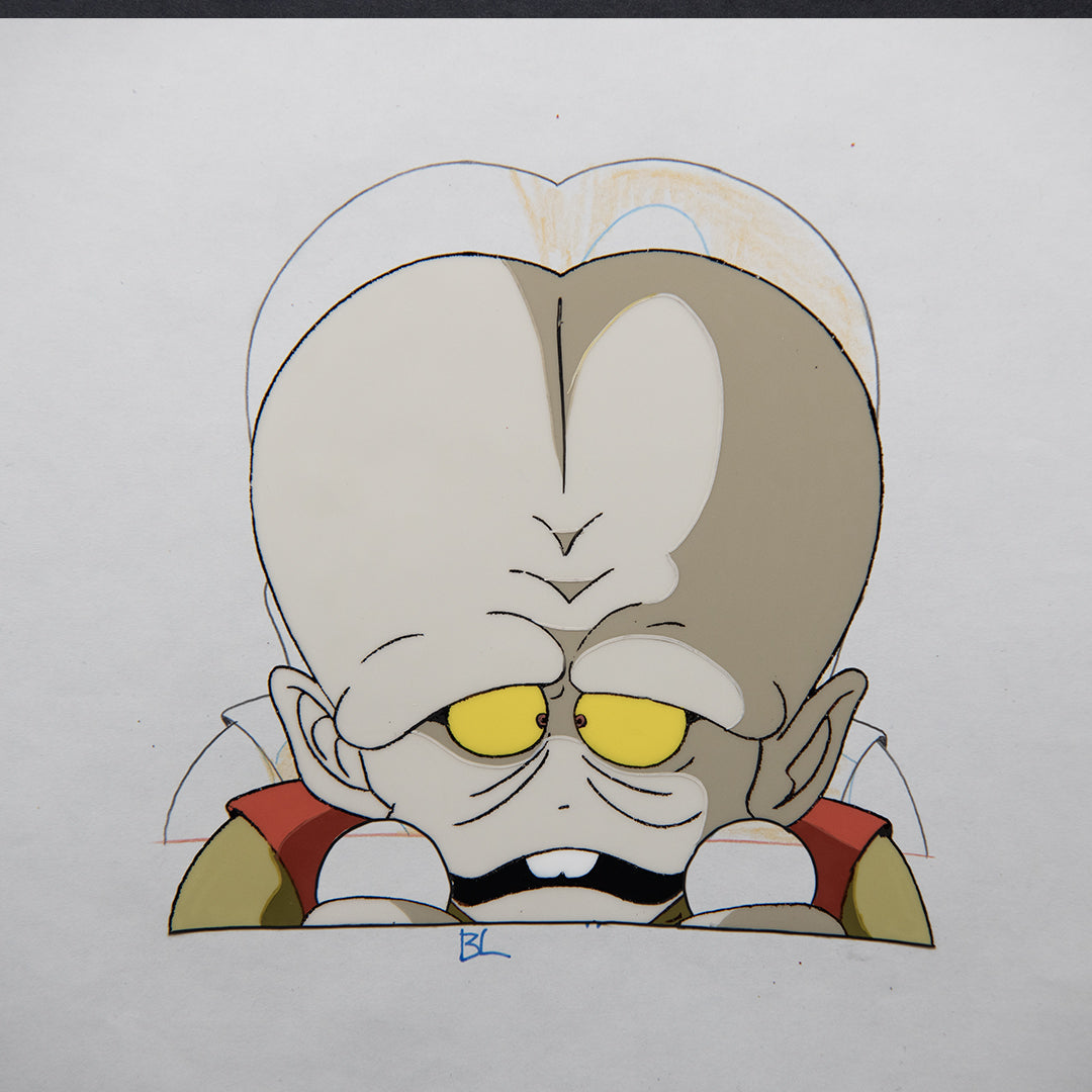 Dr. Slump – Alien Portrait – original animation production artwork