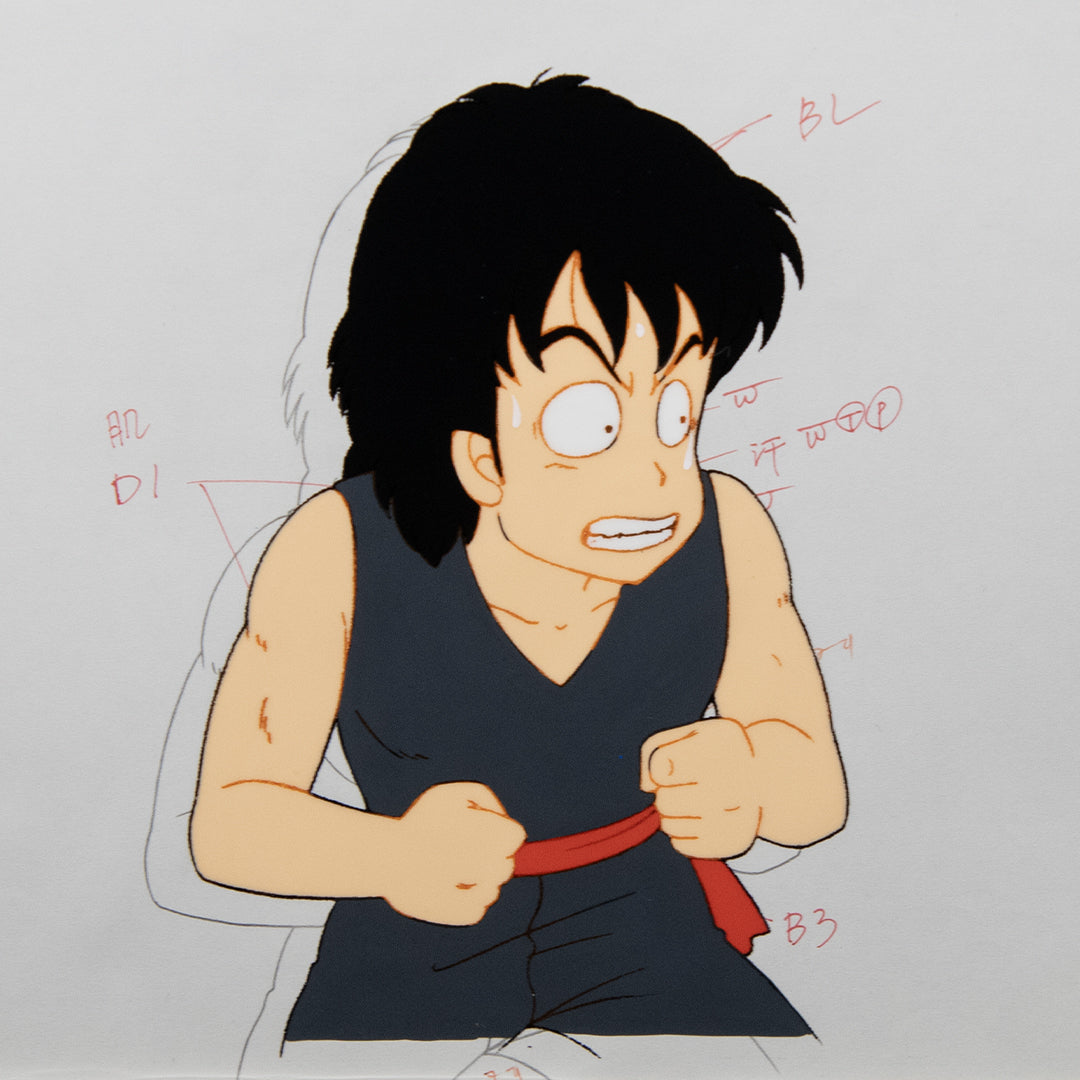 Dr. Slump – Tsukutsun Tsun Nervous – original animation production artwork – detail 3