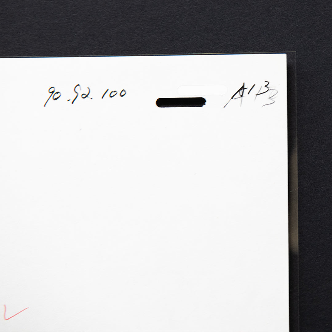 Dr. Slump – Tsukutsun Tsun Nervous – original animation production artwork – detail 4