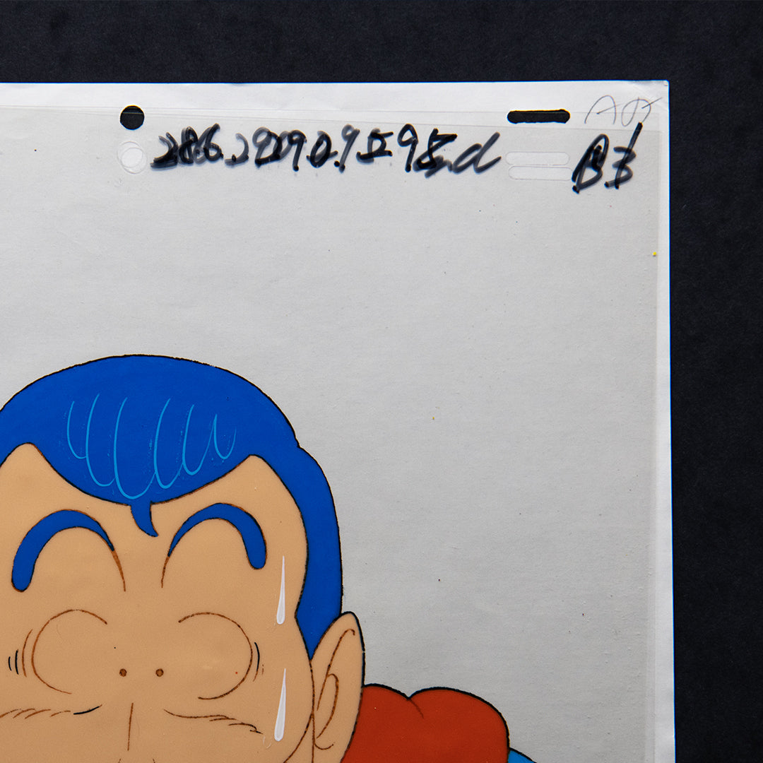 Dr. Slump – Suppaman Embarrassed – original animation production artwork – detail 4