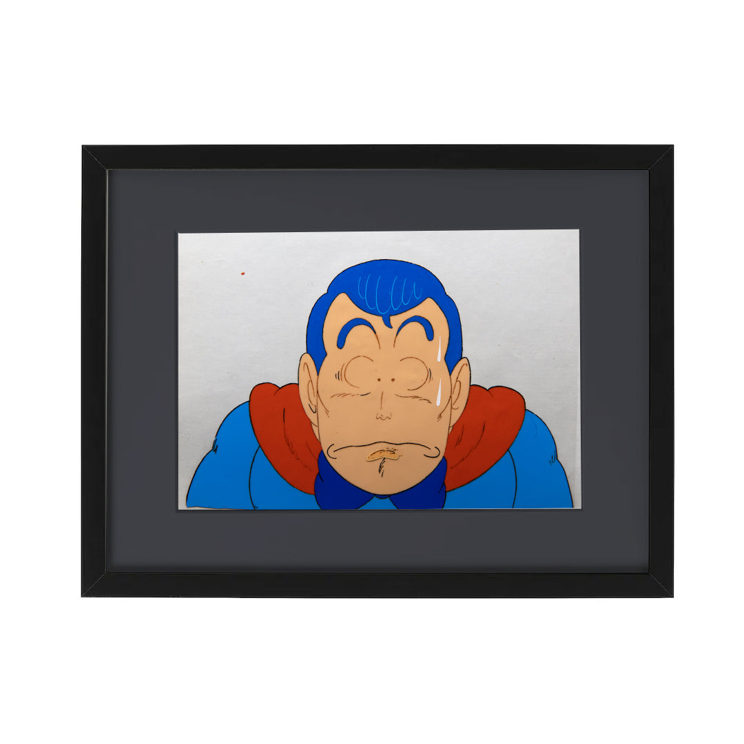 Dr. Slump – Suppaman Embarrassed – original animation production artwork – detail 5