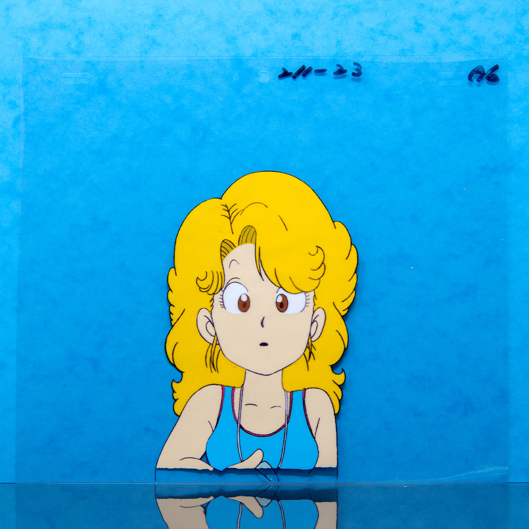 Dr. Slump – Midori Yamabuki Sport Course – original animation production artwork – detail 2