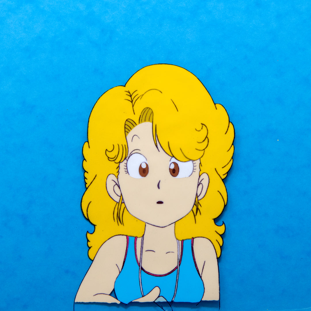 Dr Slump - Midori Yamabuki Sport Course - Akira Toriyama - Original Hand Painted Production Cel with Douga