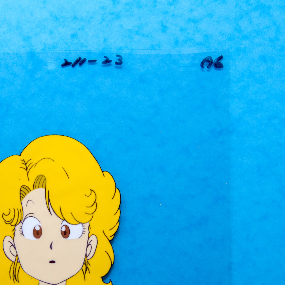 Dr. Slump – Midori Yamabuki Sport Course – original animation production artwork – detail 4
