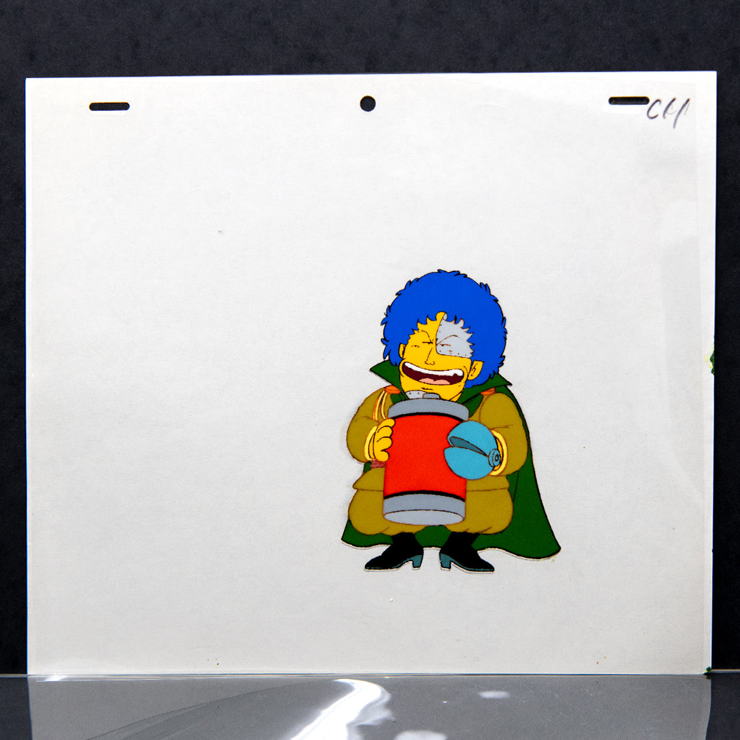 Dr. Mashirito laughing - Dr Slump - Akira Toriyama Original Art Production Cel