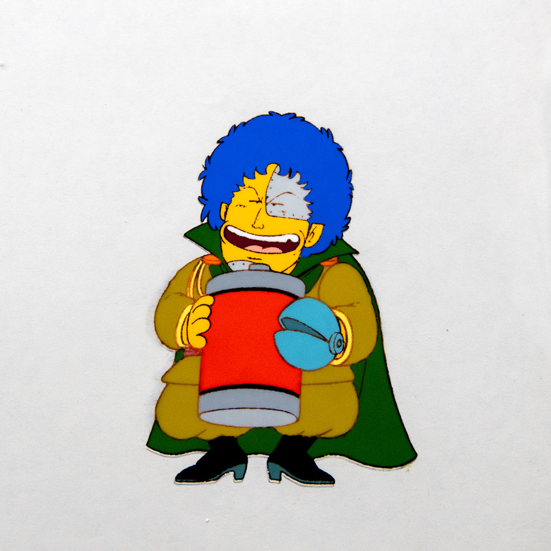 Dr. Mashirito laughing - Dr Slump - Akira Toriyama Original Art Production Cel