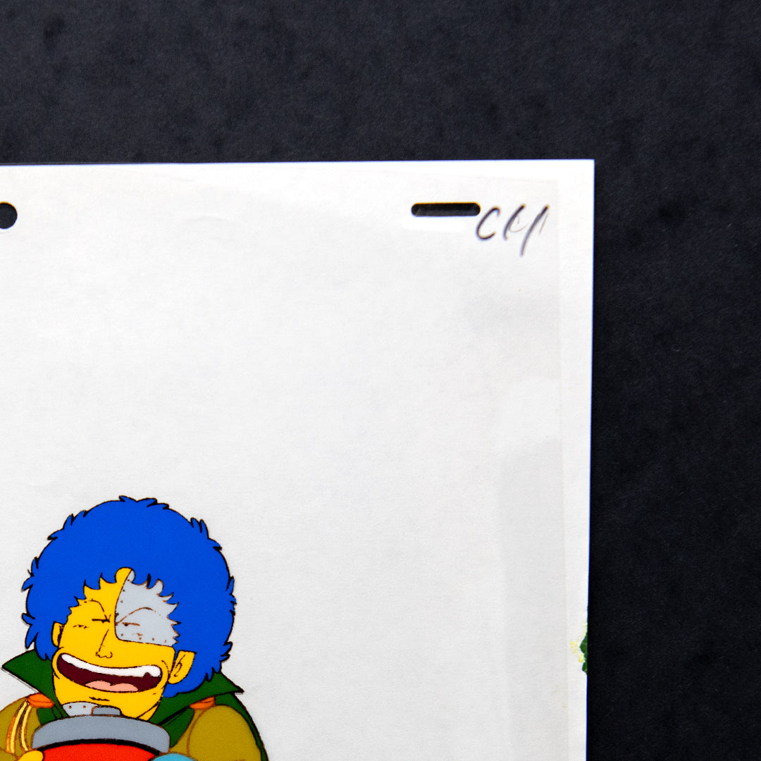 Dr. Mashirito laughing - Dr Slump - Akira Toriyama Original Art Production Cel