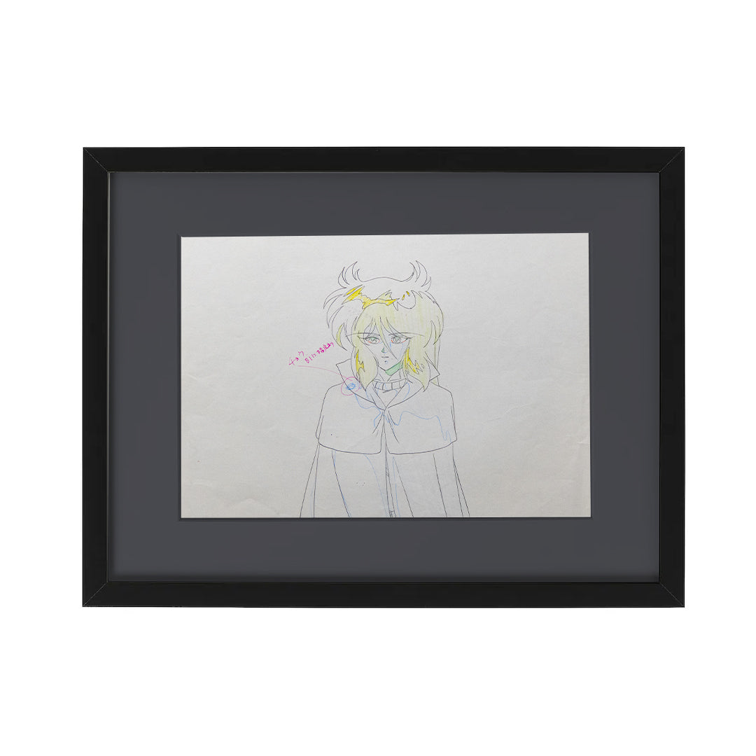 Demon Hunter Makaryūdo – Yama Rikudou – original animation production artwork – detail 3