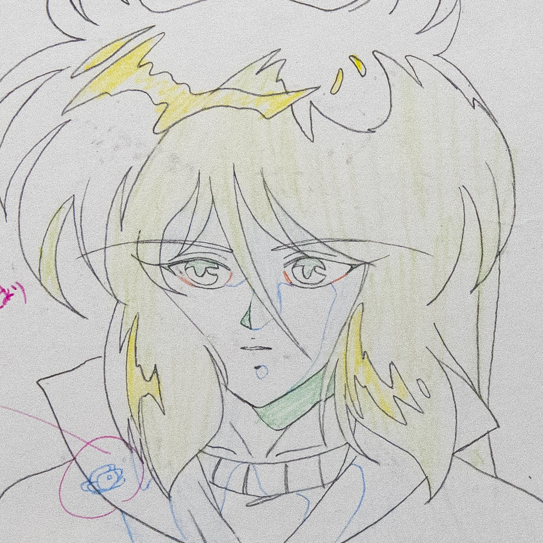 Demon Hunter Makaryūdo – Yama Rikudou – original animation production artwork – detail 2