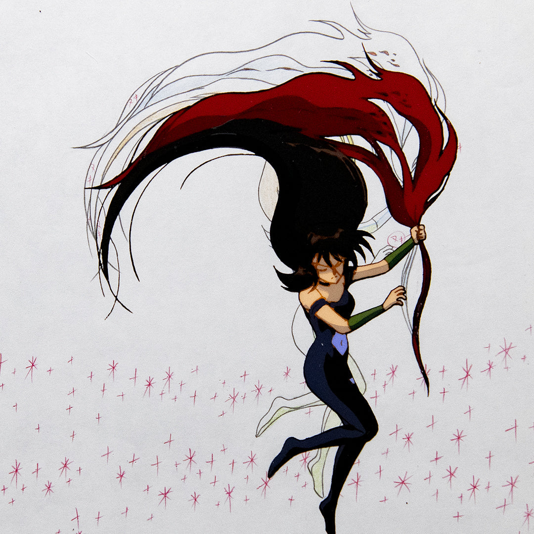 Demon Hunter Makaryūdo – Yama Rikudou – original animation production artwork – detail 3