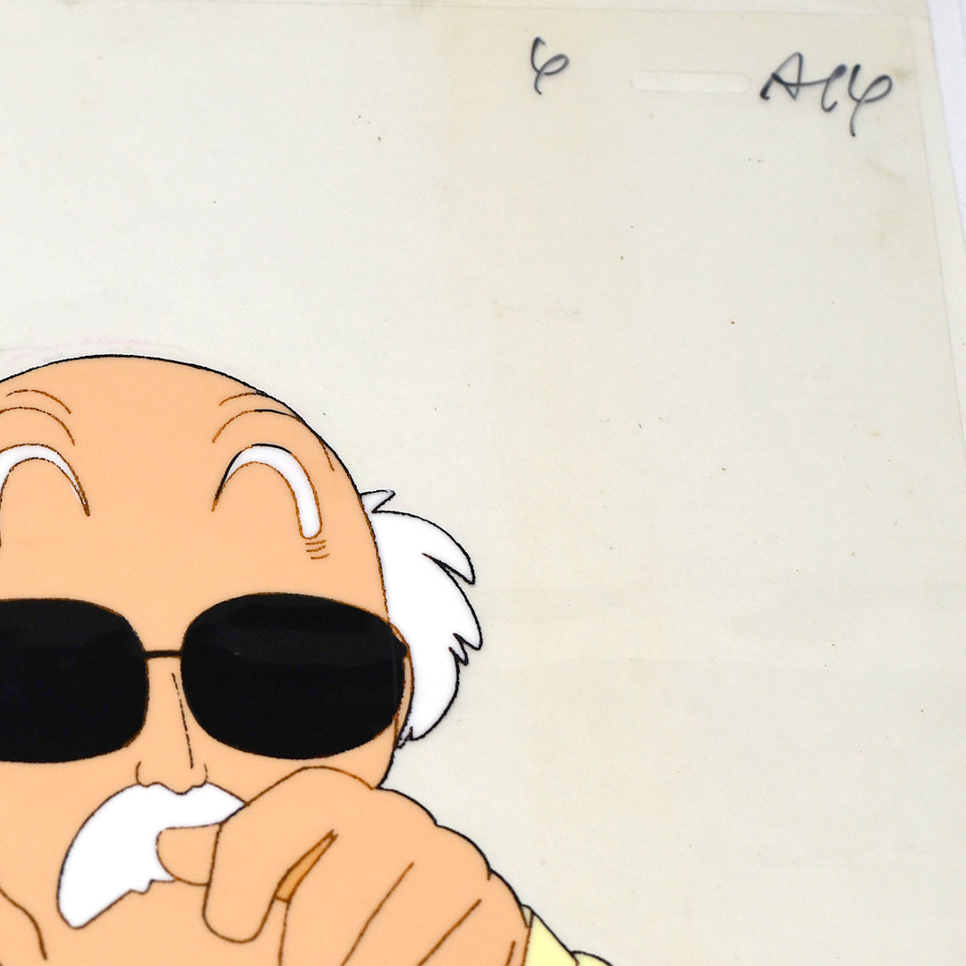 Dr. Slump – Grandpa – original animation production artwork – detail 5
