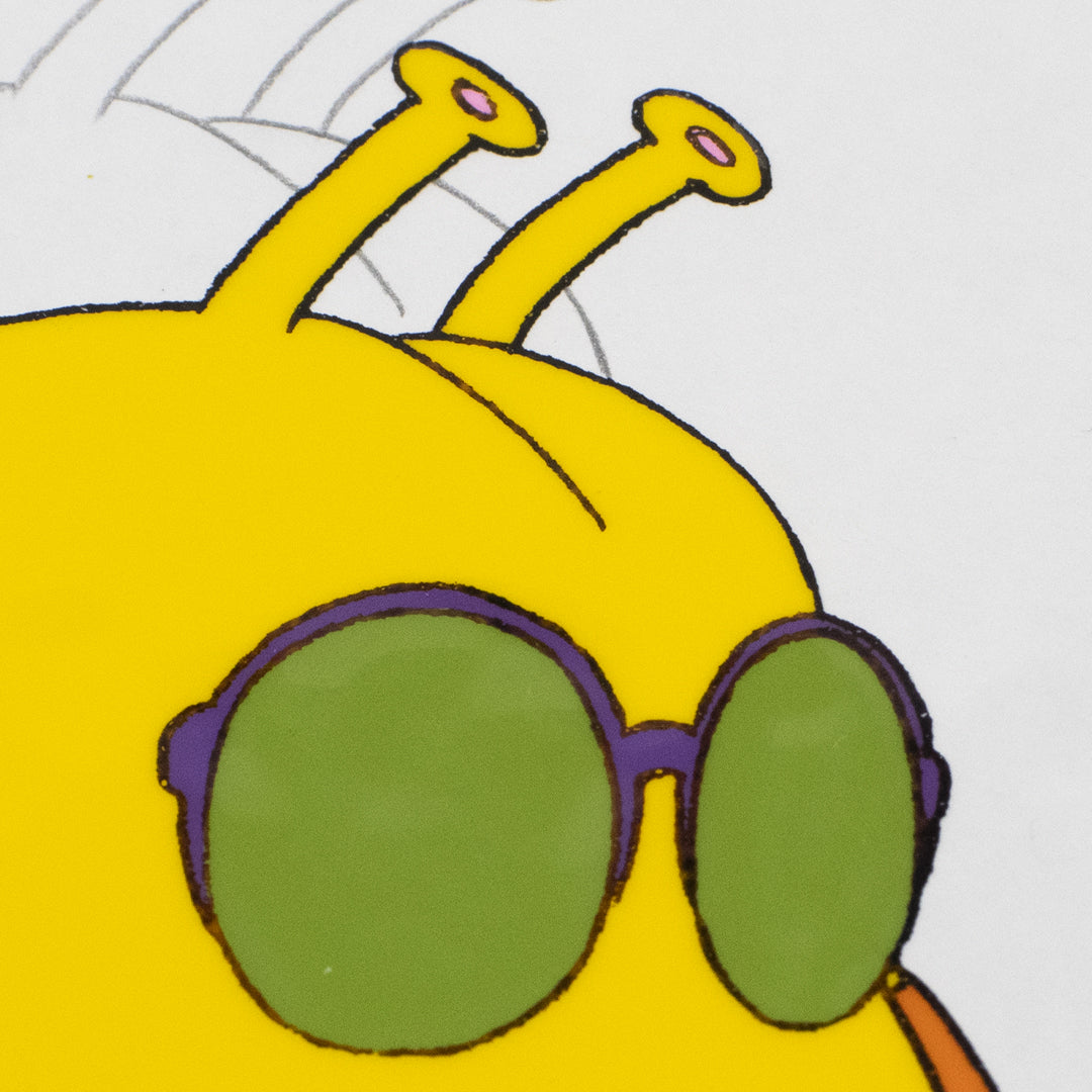 Dr. Slump – King Nikochan’s Servant – original animation production artwork – detail 4