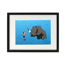 Load image into Gallery viewer, Elmers Adventure - My Fathers Dragon- Elmer &amp; Rhino - Original Production Cel Anime + 2 Douga