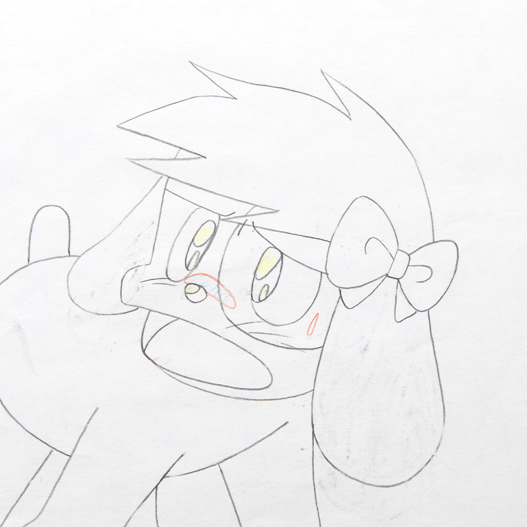Flower Witch Mary Bell – Ribbon Dog – original animation production artwork