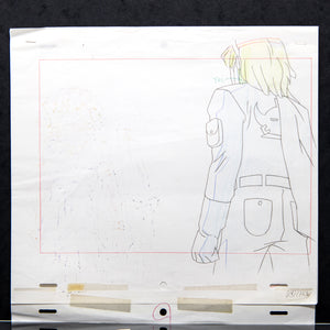 Turn A Gundam - Anime Original Production Cel + 2 Dougas