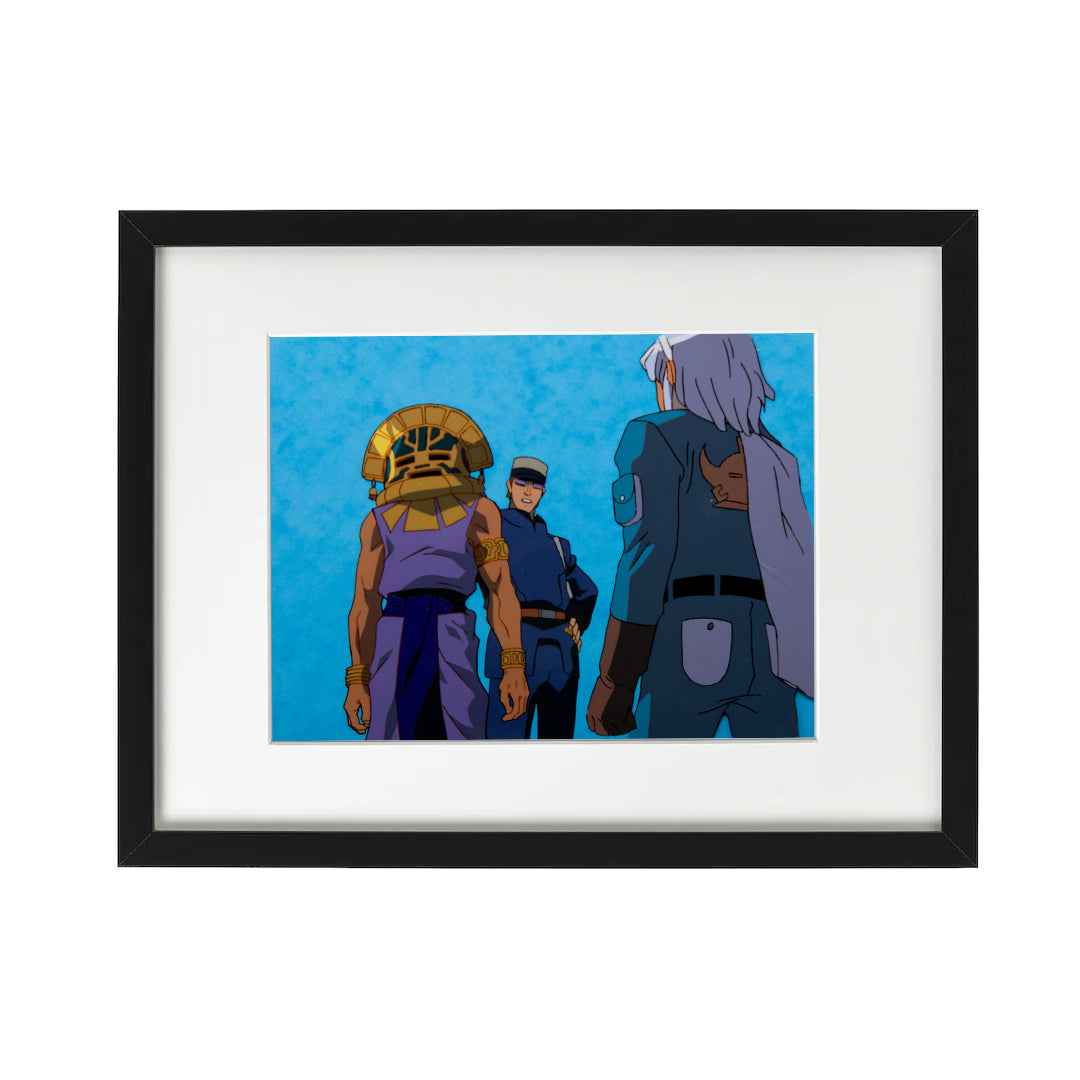 Turn A Gundam – Original Production Cel + 2 Dougas – original animation production artwork – detail 7
