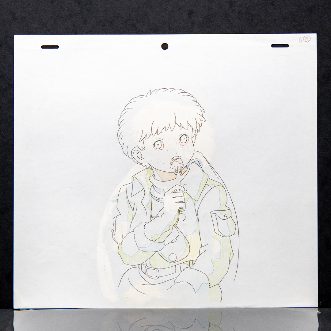 Turn A Gundam – Miashei Kune – original animation production artwork – detail 3