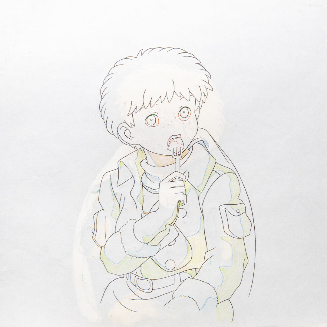 Turn A Gundam – Miashei Kune – original animation production artwork – detail 4