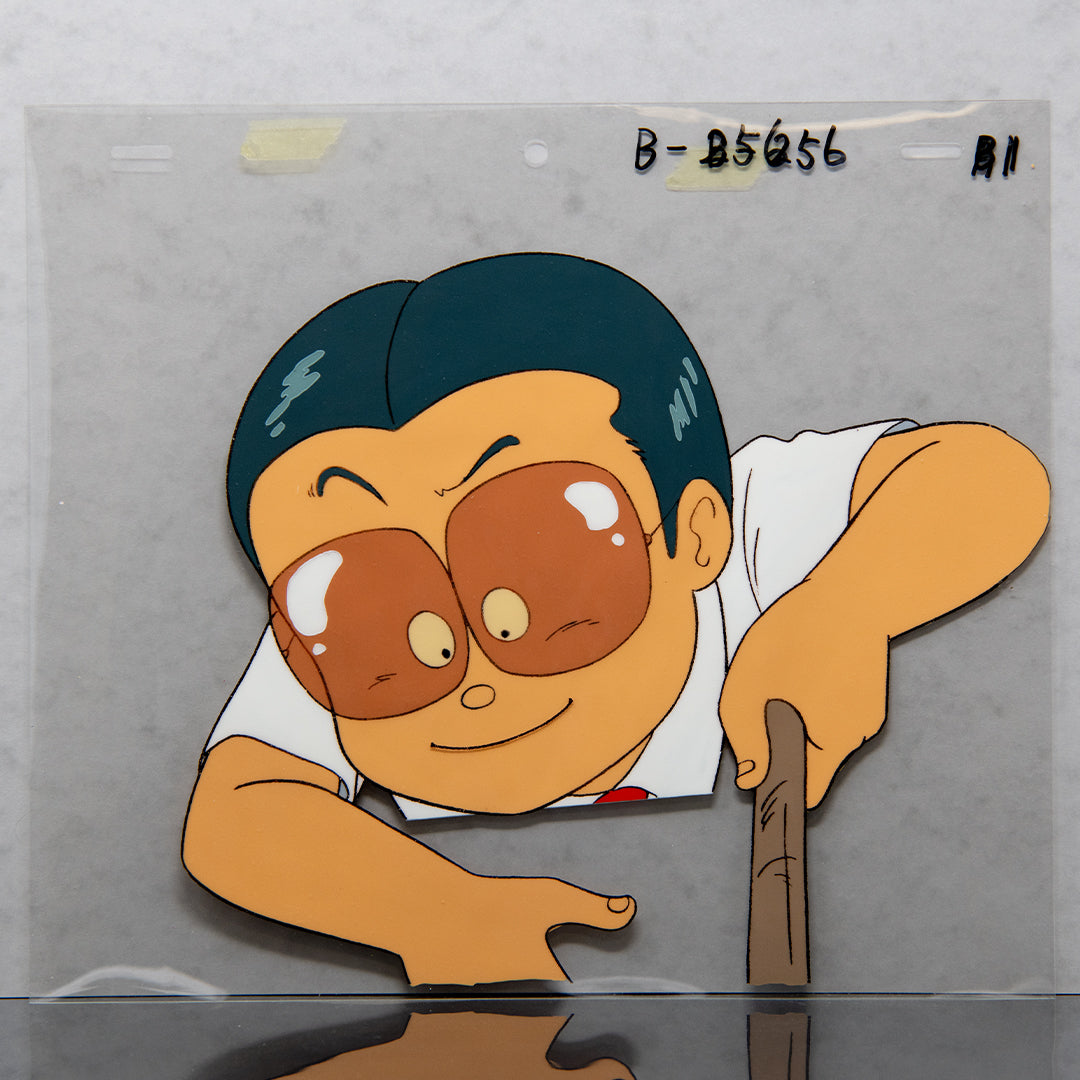 Gu-Gu Ganmo – Kashio Fujita Portrait – original animation production artwork – detail 2