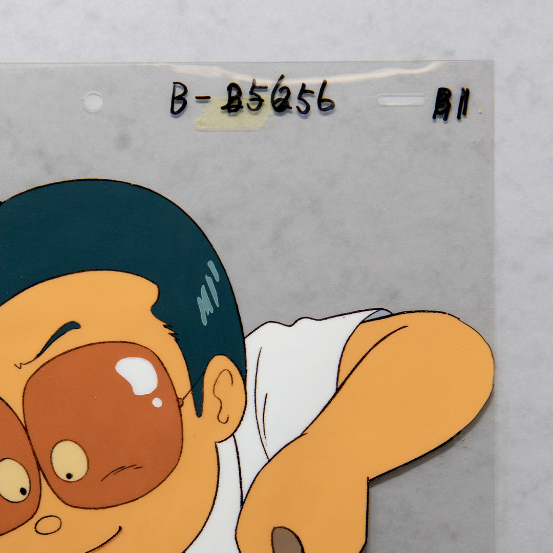 Gu-Gu Ganmo – Kashio Fujita Portrait – original animation production artwork – detail 3