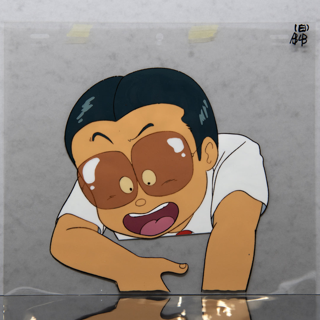 Gu-Gu Ganmo – Kashio Fujita Portrait – original animation production artwork – detail 2
