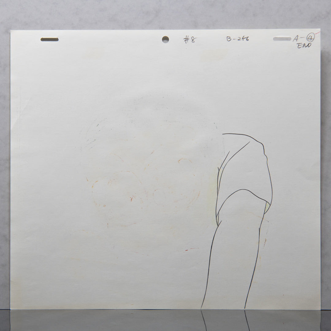 Gu-Gu Ganmo – Kashio Fujita Portrait – original animation production artwork – detail 5