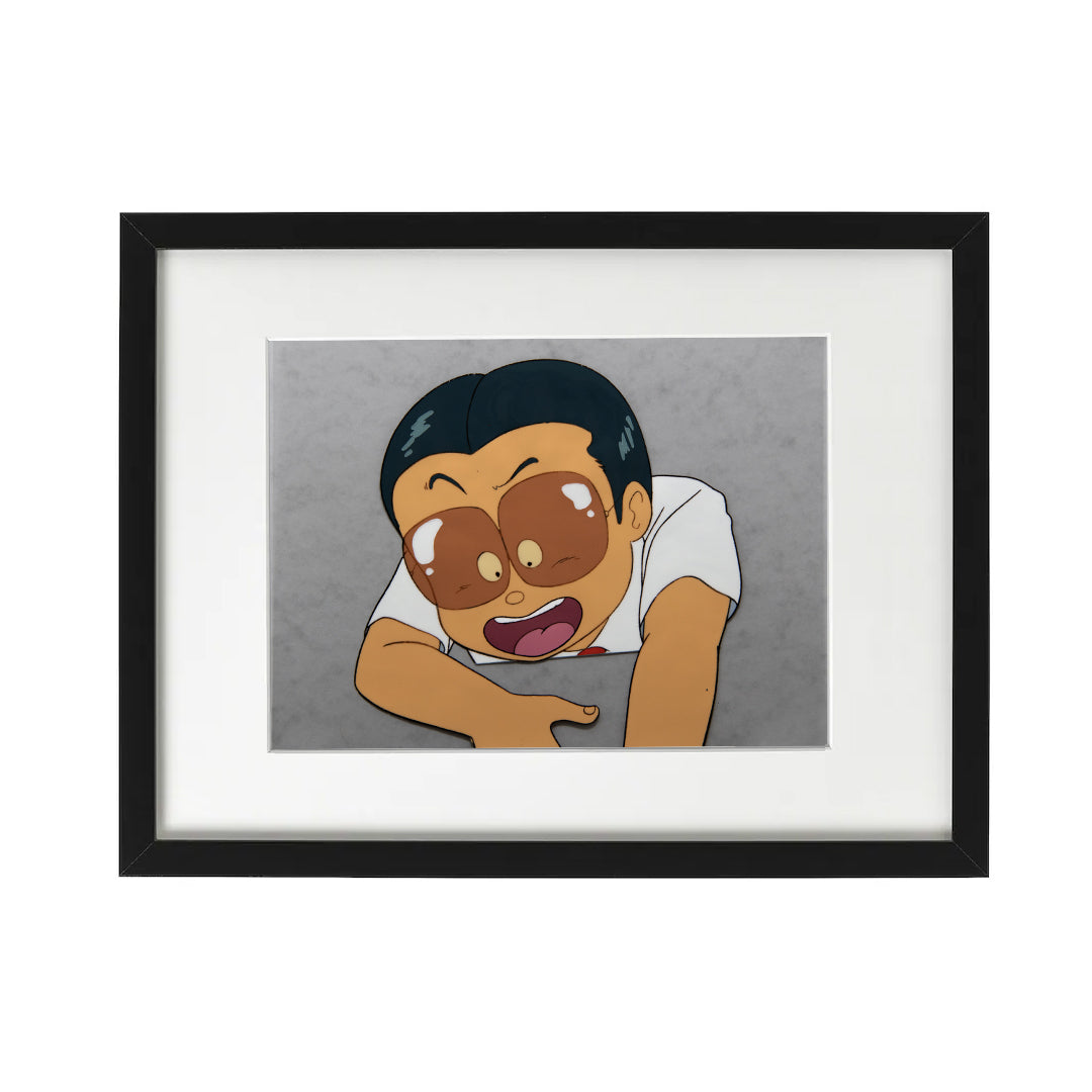 Gu-Gu Ganmo – Kashio Fujita Portrait – original animation production artwork – detail 3