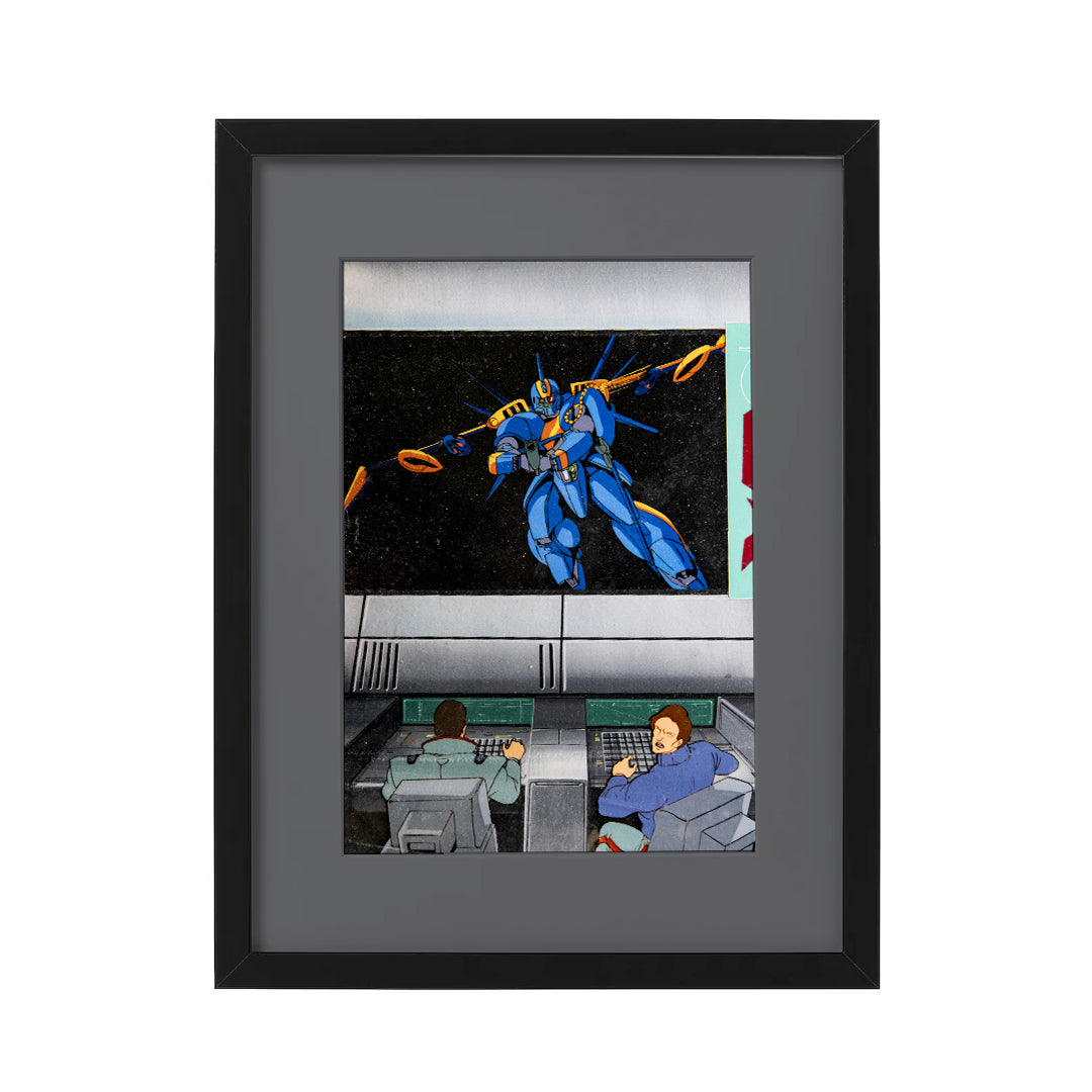 Metal Armor Dragonar – Original Production Cel Set + Background + Foreground – original animation production artwork – detail 6