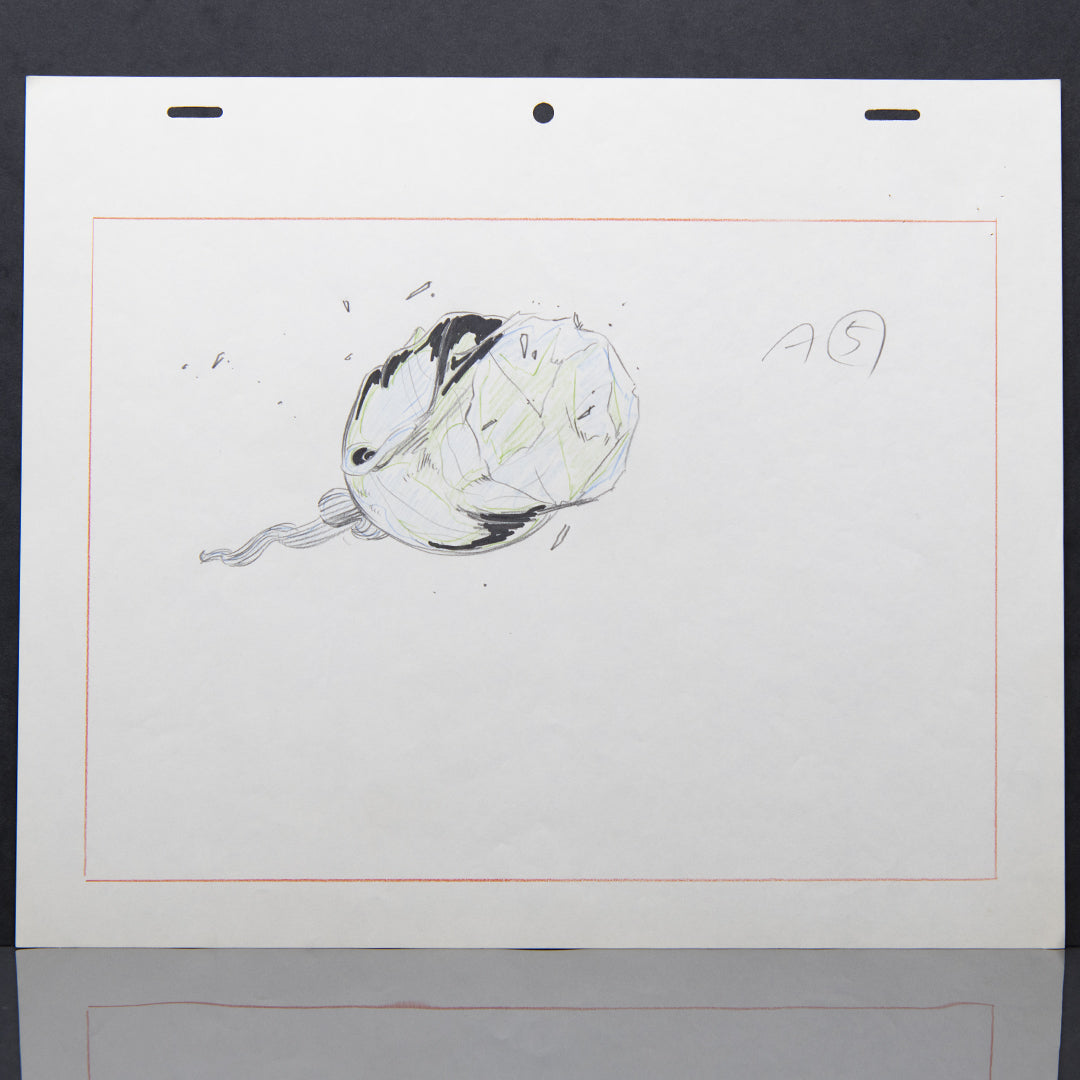 Fist of the North Star: The Movie (Hokuto no Ken) – Full Animation Head Cut – original animation production artwork – detail 7