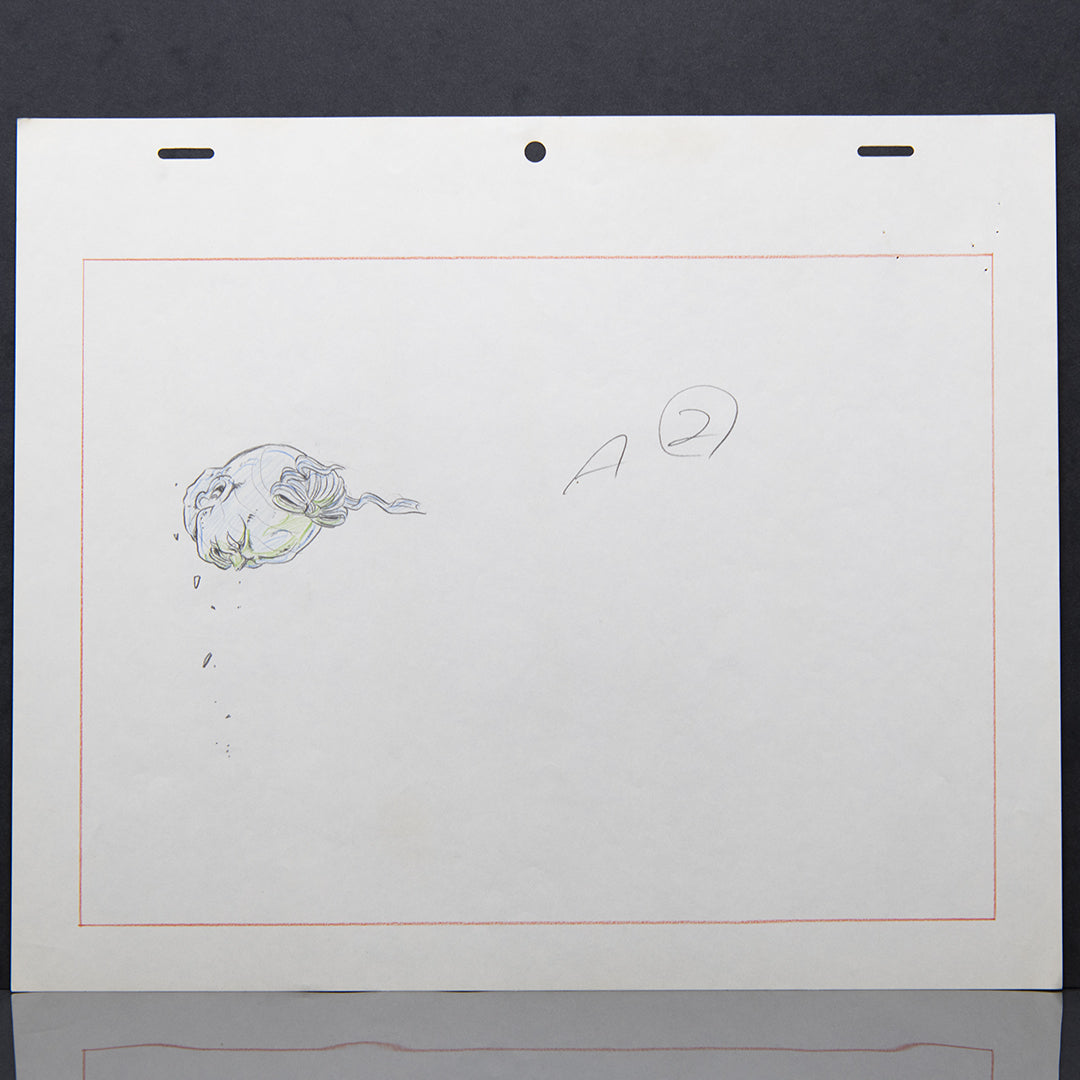 Fist of the North Star: The Movie (Hokuto no Ken) – Full Animation Head Cut – original animation production artwork – detail 9