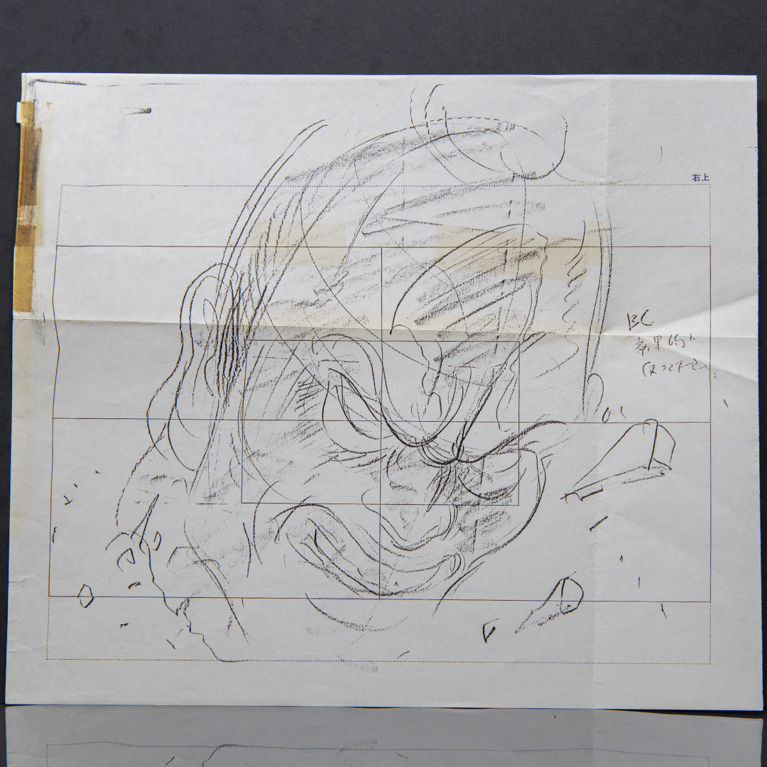 Fist of the North Star: The Movie (Hokuto no Ken) – Full Animation Head Cut – original animation production artwork – detail 11