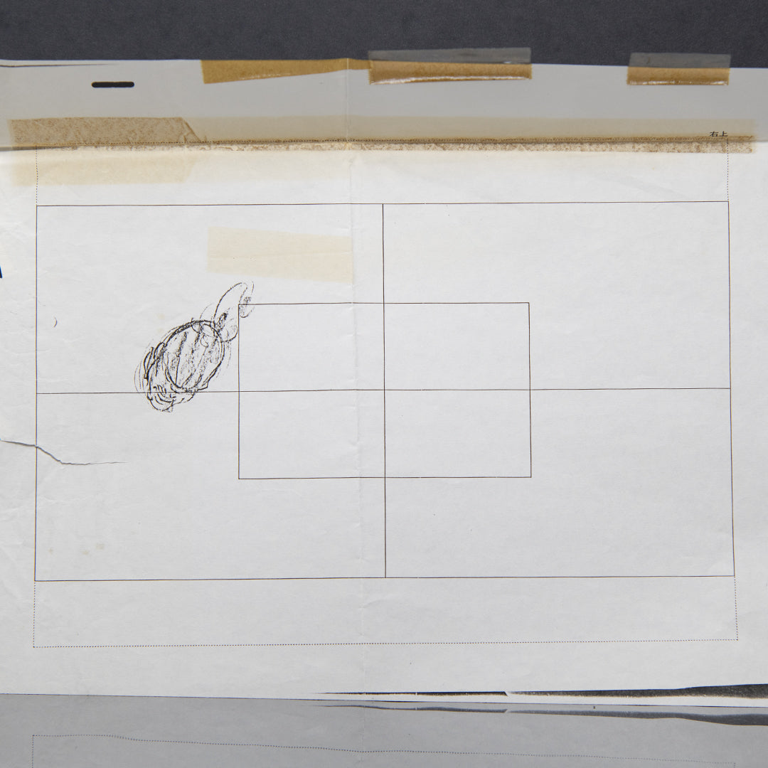 Fist of the North Star: The Movie (Hokuto no Ken) – Full Animation Head Cut – original animation production artwork – detail 12