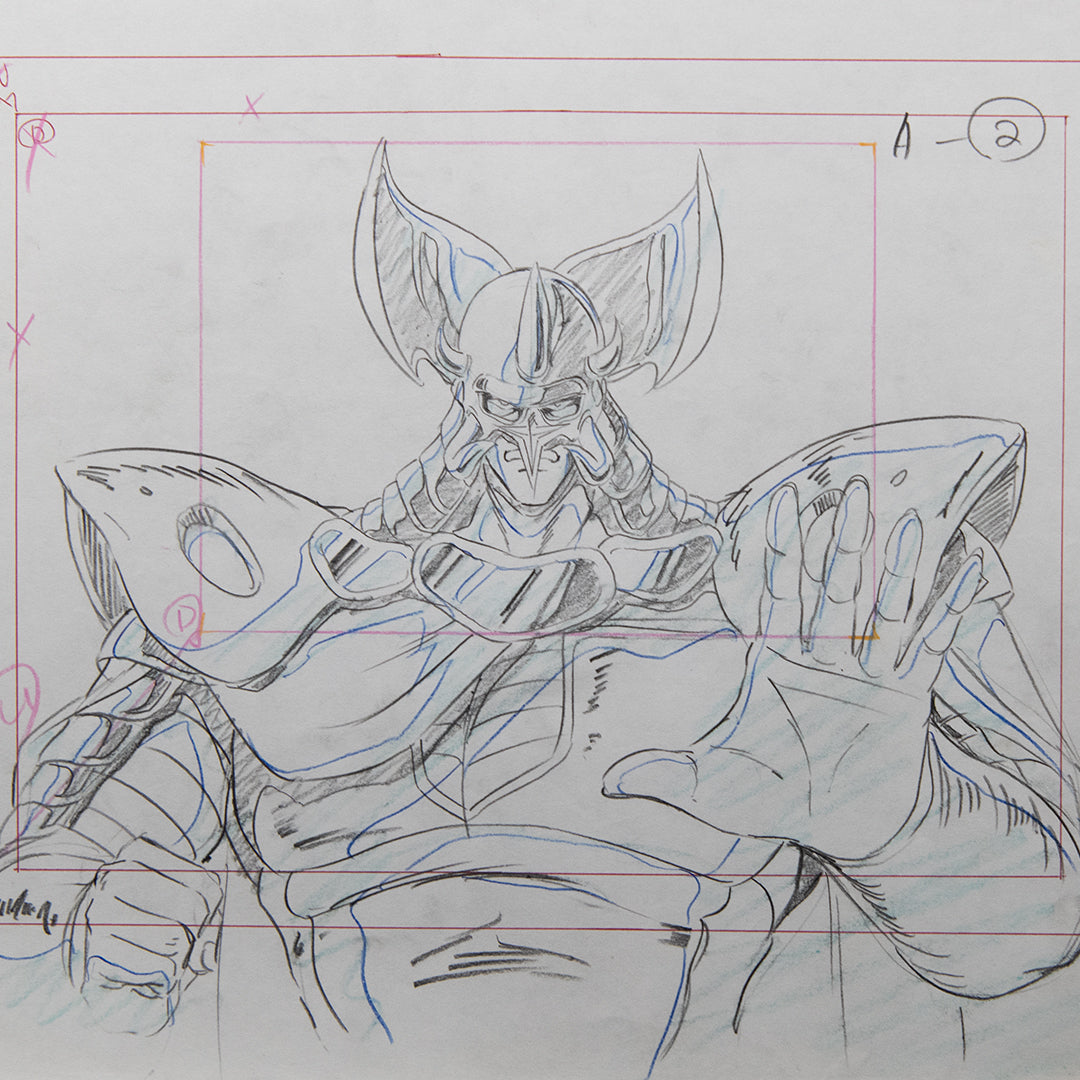 Fist of the North Star (Hokuto no Ken) – Kaioh – original animation production artwork – detail 2