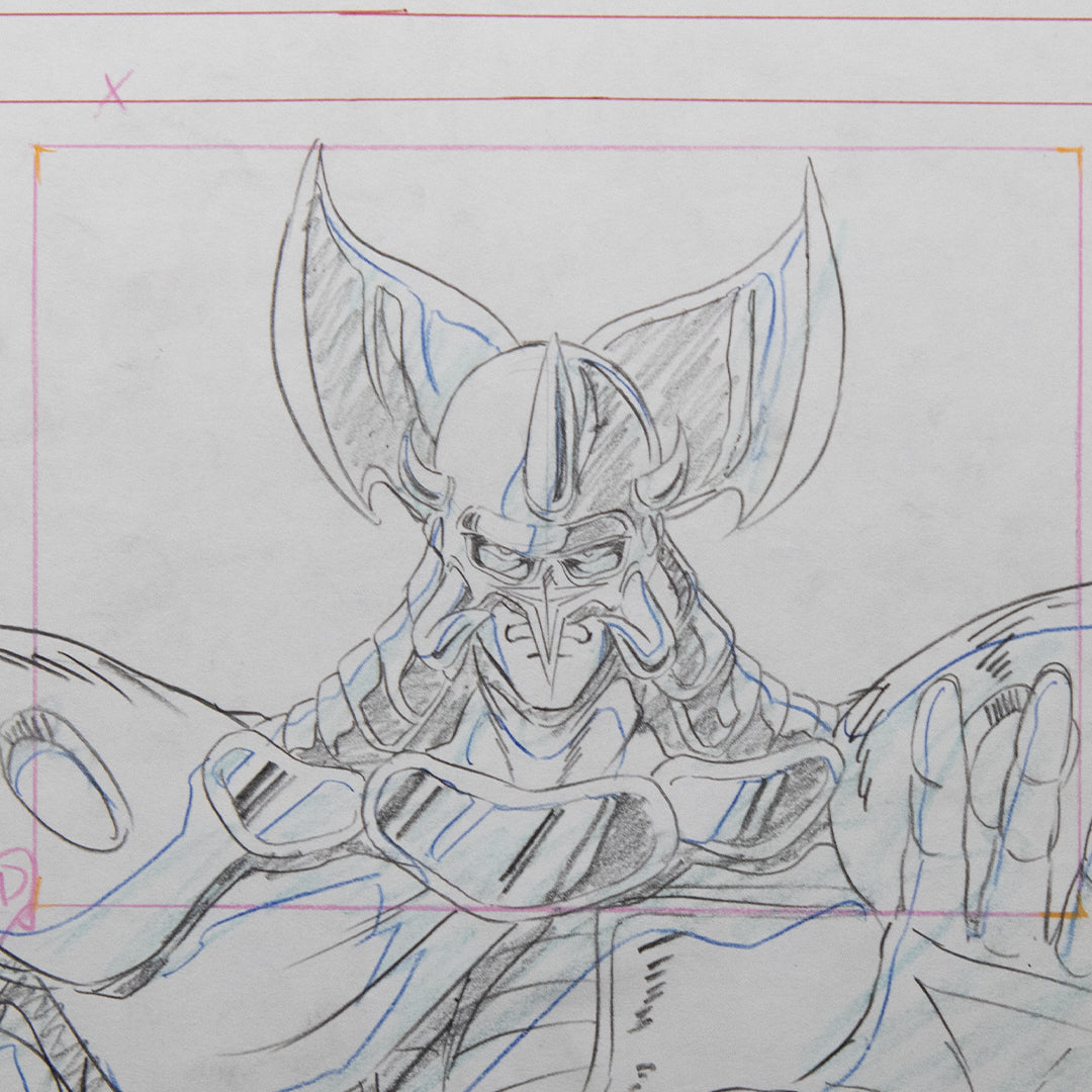 Fist of the North Star (Hokuto no Ken) – Kaioh – original animation production artwork – detail 3