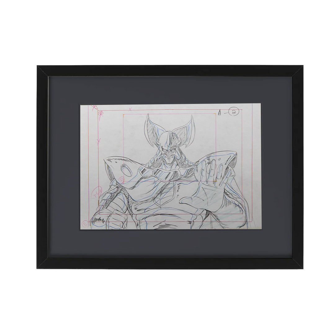 Fist of the North Star (Hokuto no Ken) – Kaioh – original animation production artwork – detail 4