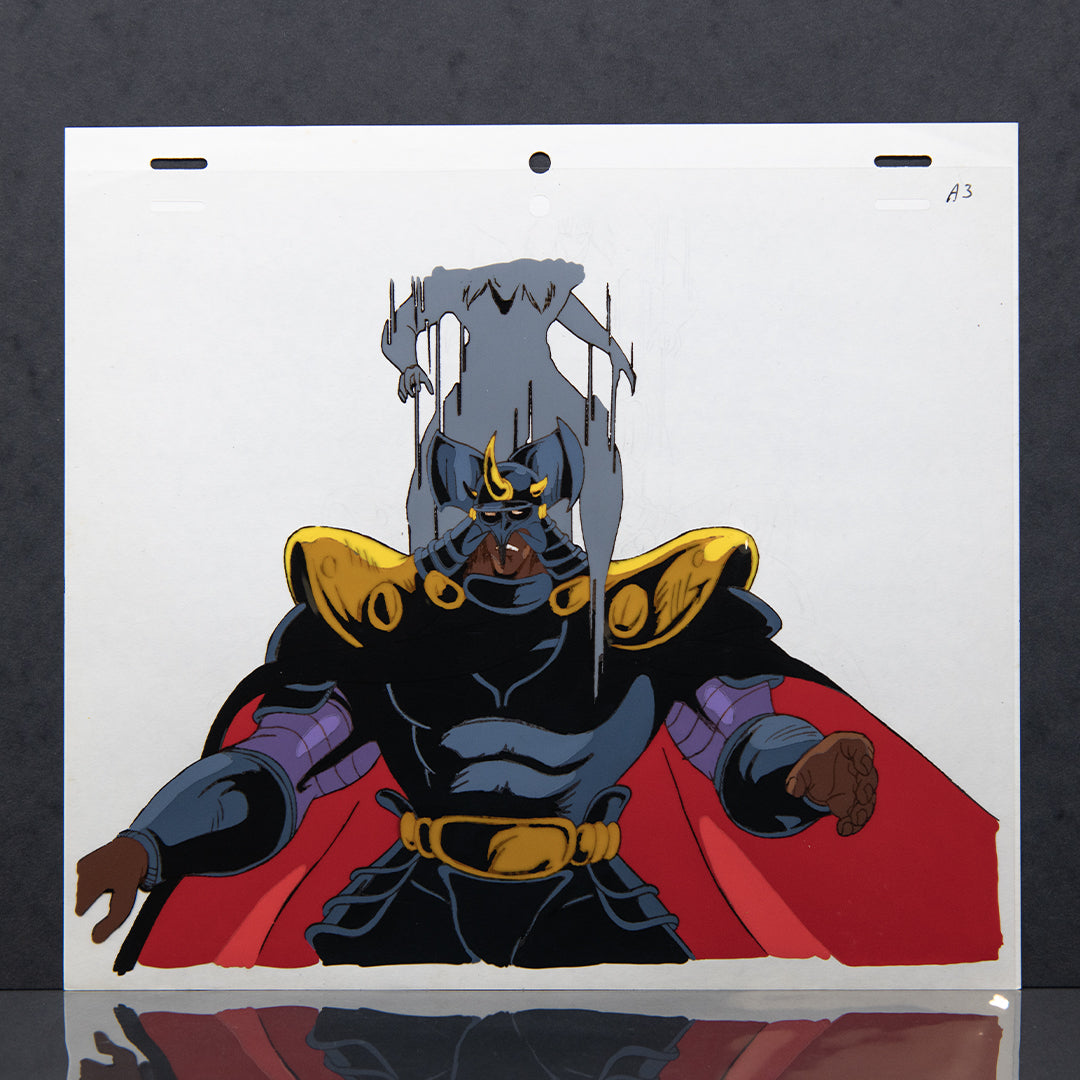 Fist of the North Star (Hokuto no Ken) – Kaioh Attacked by Shachi – original animation production artwork – detail 3