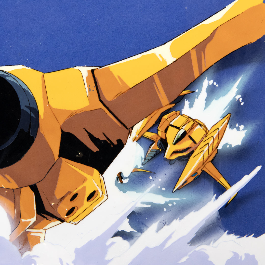 Great Dangaioh – Spacecraft – original animation production artwork