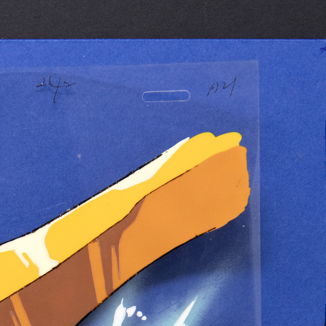 Great Dangaioh – Spacecraft – original animation production artwork – detail 4