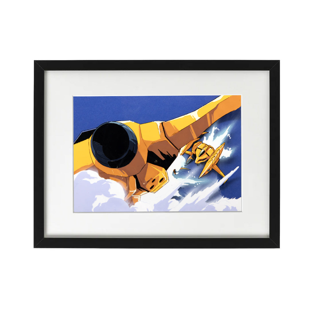 Great Dangaioh – Spacecraft – original animation production artwork – detail 3